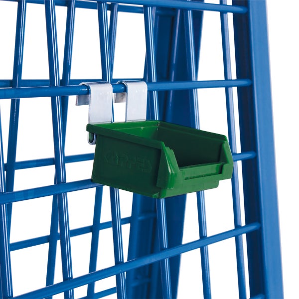 VARIOfit Materialkiste, grün 105x85x45mm für Werkstückwagen