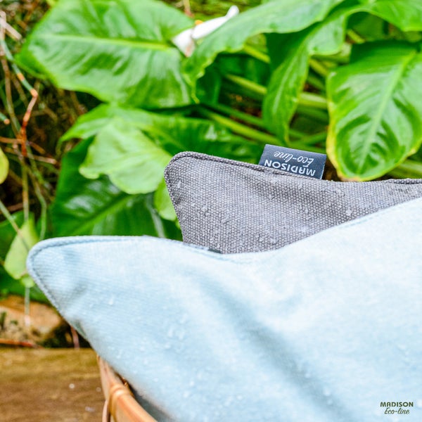 Bankauflage Silber Canvas Eco+ - Ca. 110x48 cm