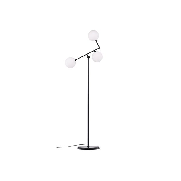Marsan Beleuchtung Stehlampe 28x50x160cm schwarz. 50 X 28 X 160 cm