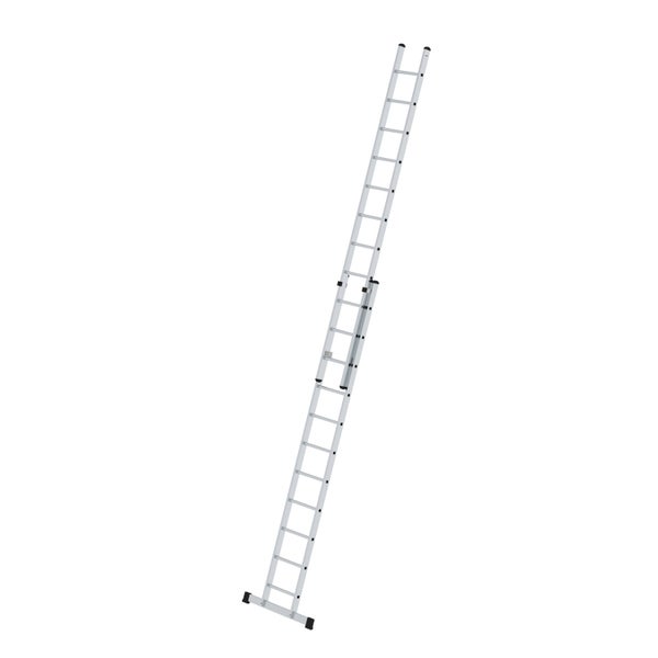 PROREGAL Sprossen-Schiebeleiter mit Standard-Traverse 2 x 11 Sprossen