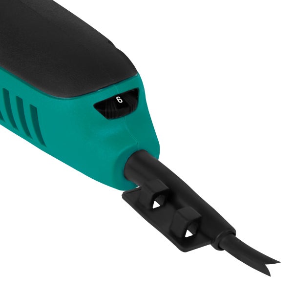 VONROC Mini Kreissäge elektrisch [500W] - Mini Handkreissäge [85mm] Variable Drehzahleinstellung | Mini Tauchsäge inklusive Führungsschiene und 3 Sägeblättern
