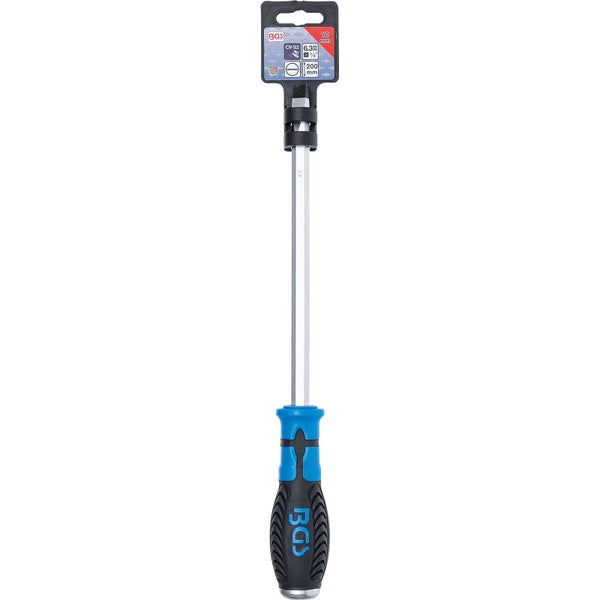 BGS Sechskant-Schraubendreher, 10 mm Schlüsselweite, 200 mm Länge