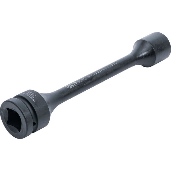 BGS Torsions-Kraft-Steckschlüssel-Einsatz Sechskant Antrieb Innenvierkant 25 mm (1) SW 27 mm 350 Nm - 6941