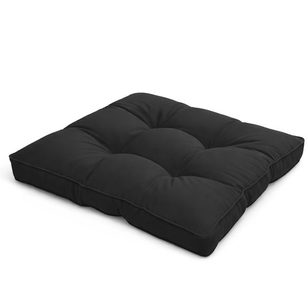 Quadratisches Sitzkissen mit Steppung für Gartenstühle
