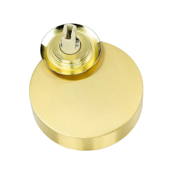 Deckenleuchte aus Metall mit Lampenfassung