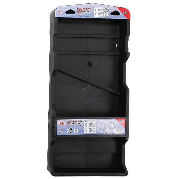 BGS Maulringschlüssel Satz XXL mit sechs Maulringschlüsseln