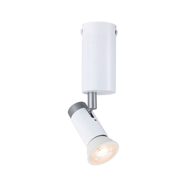Neordic Wand-/Deckenleuchte Runa GU10 230V max. 20W dimmbar Weiß, Grau