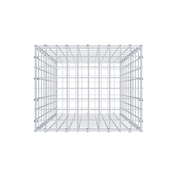 Gabione 100 cm x 50 cm x 40 cm (L x H x T), Maschenweite 5 cm x 10 cm, C-Ring
