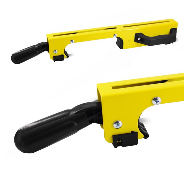 Türzargenrichtgerät in zwei Perspektiven