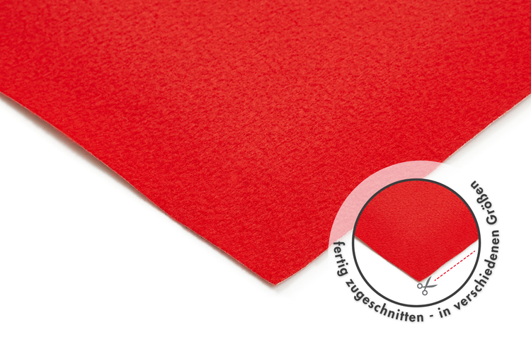 Teppichboden Event 100 x 1500 cm in rot