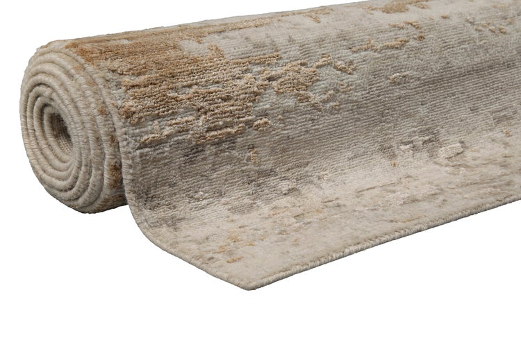 Esprit Kurzflor Teppich Beige aus Wolle Upper East Side 50x80 cm