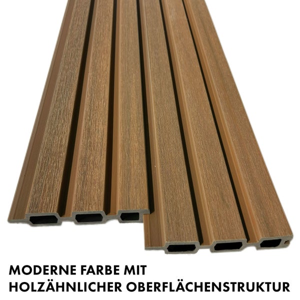 Quadratische Treppenleuchte für den Aussenbereich