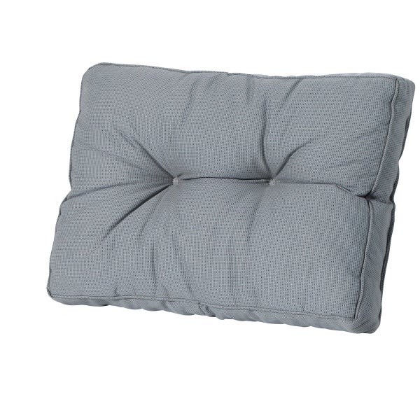 Florance Rückenkissen Rib grau - Ca. 43x73 cm - 2er-Set