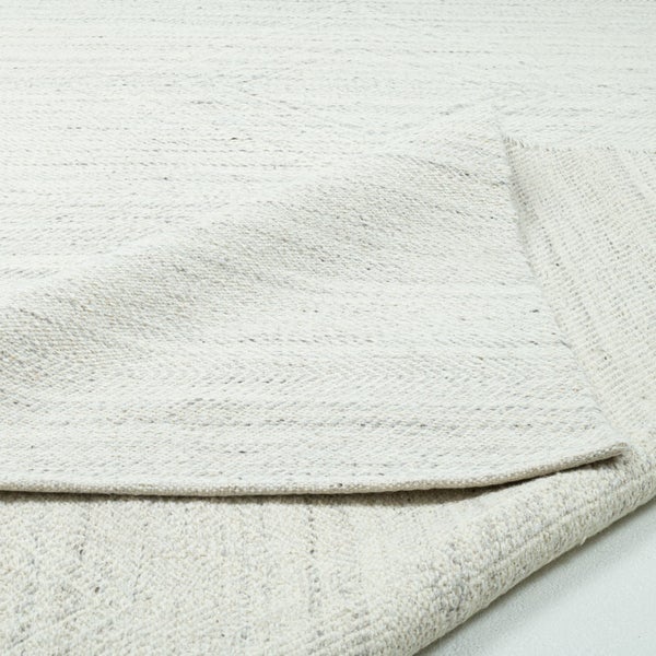 Handgewebter stilvoller Kelim im skandinavischen Style Beige - 70x140 cm
