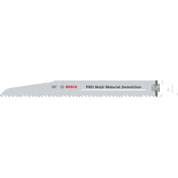 Bosch PRO Multi Material Demolition S1110VF Blatt 1,6 x 22 x 225 mm 2-tlg. - 2608659004