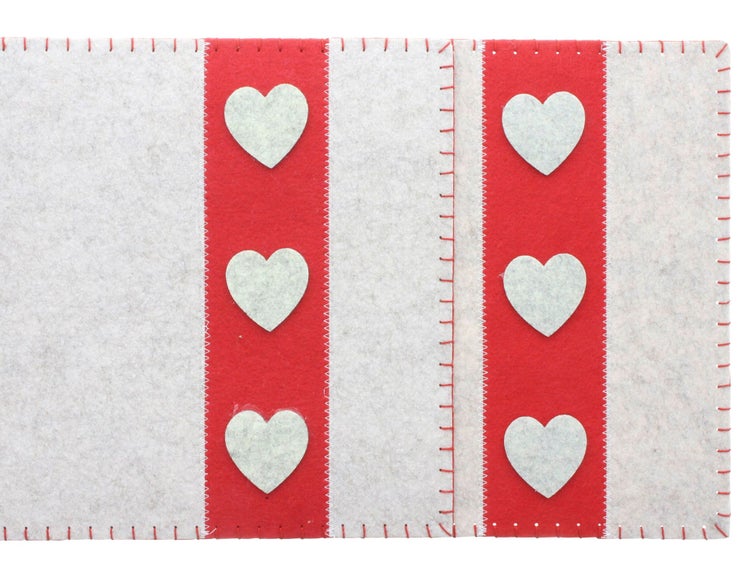 FRANK FLECHTWAREN | Platzmatte Beherzt, 2er Set, POLYESTER, 45 x 30 cm