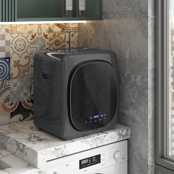 Elektrischer Handtuchwärmer zur Wandmontage oder freistehend