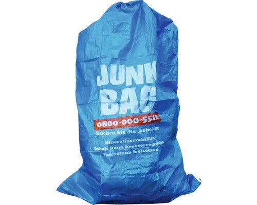 Junkbag Abfallsack KMF Dämmwolle 1,5 cbm