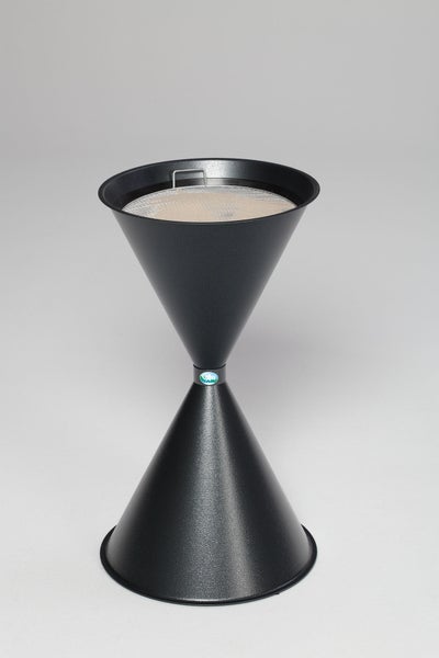PROREGAL Klassischer Standascher Für Innen Außenbereich HxBxT 73 x 40 x 40 cm Stahlblech Grau