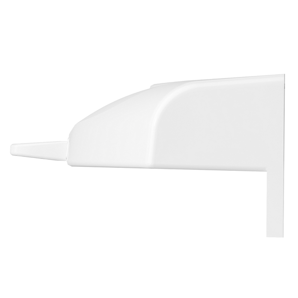 Weiße Duschkopfhalterung zur Wandmontage