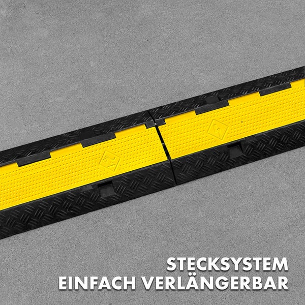 Verlängerbares Kabelschutzsystem