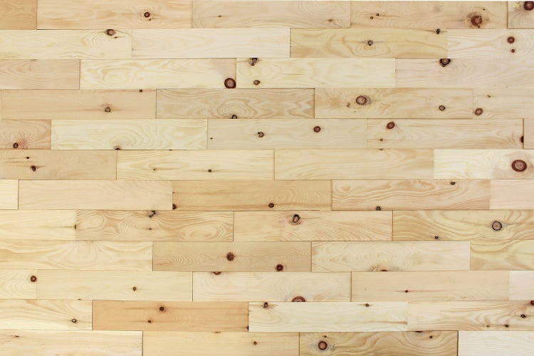 wodewa Wandverkleidung Holz 3D Optik Zirbe natur, 400 1m² Wandpaneele Moderne Wanddekoration Holzverkleidung Holzwand Wohnzimmer Küche Schlafzimmer