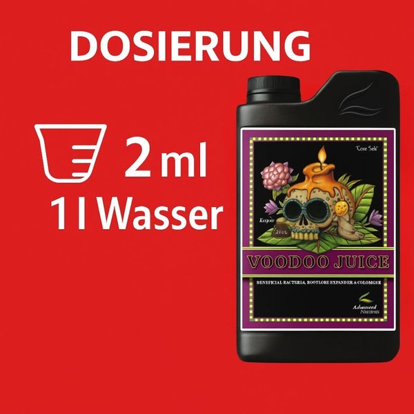 Flasche Voodoo Juice Wurzelstimulator für Pflanzen