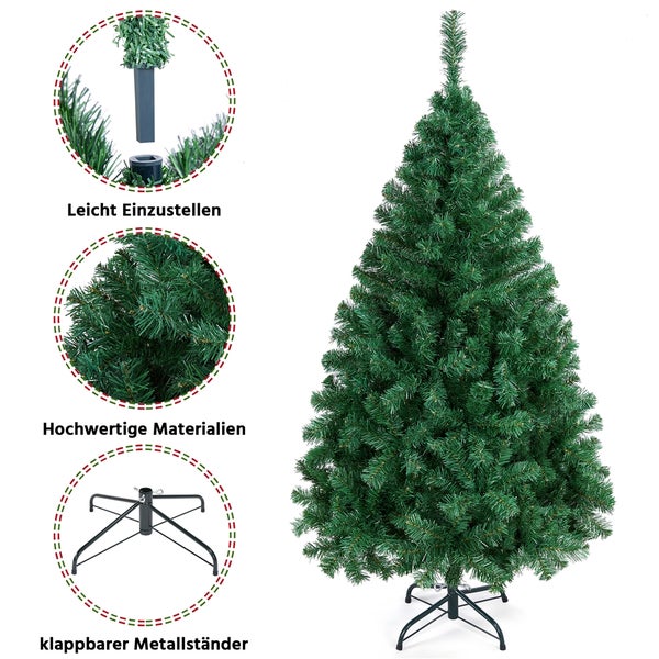 Künstlicher Weihnachtsbaum mit Metallständer