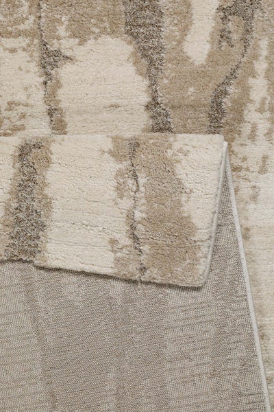 Kurzflor Teppich Creme Beige Fynn WECONhome 120x170 cm