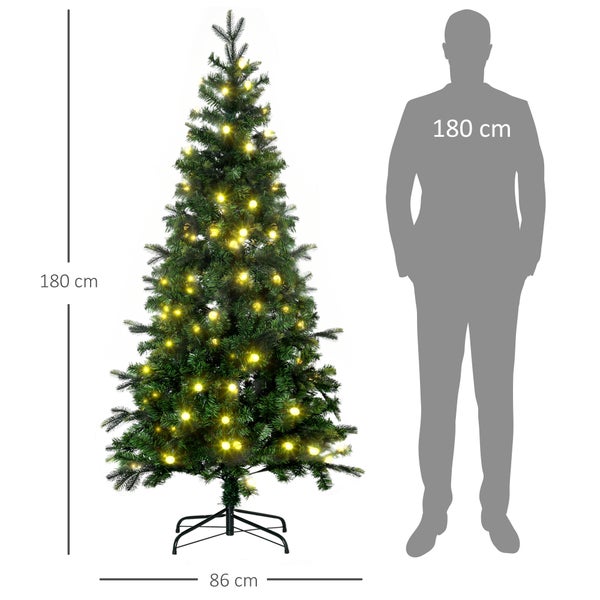 Weihnachtsbaum mit Abschnittsdesign und faltbarer Basis zur einfachen Montage