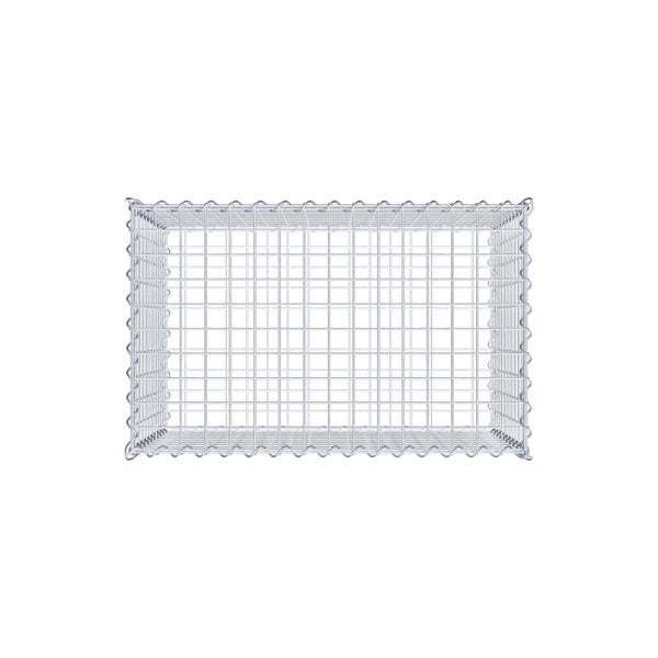 Gabione 80 cm x 50 cm x 50 cm (L x H x T), Maschenweite 5 cm x 5 cm, Spirale
