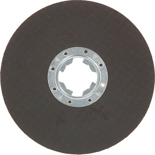 Schleifscheibe mit Metalleinsatz