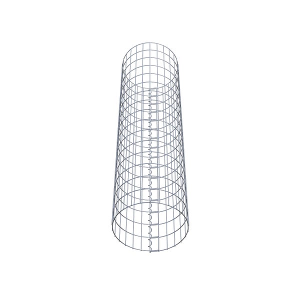Gabionensäule Durchmesser 42 cm, MW 5 x 10 cm rund - Höhe: 1,60 m