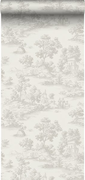 Tapetenrolle mit Landschaftsmuster