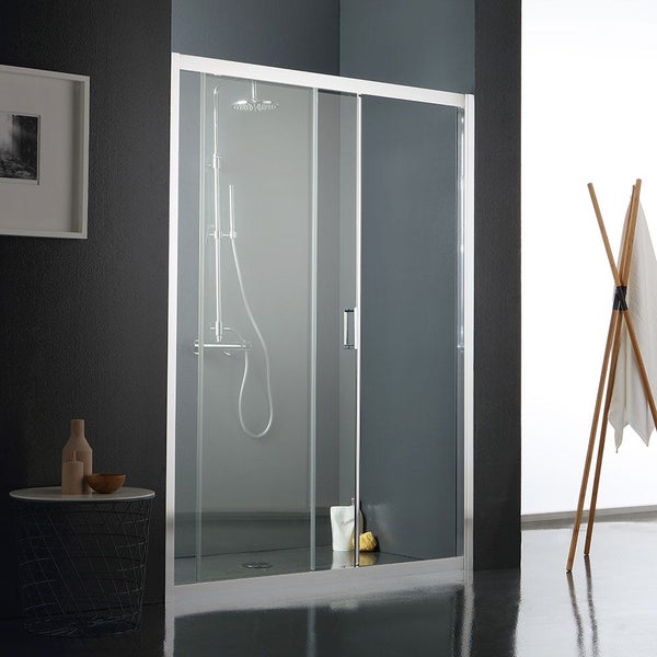 Transparente Glas-Duschnischentür 120 cm | Fly