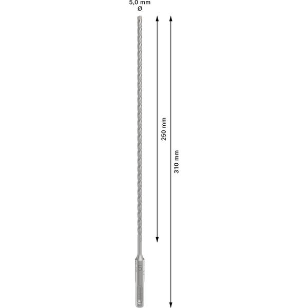 Bosch PRO SDS plus-5X Hammerbohrer 5 x 250 x 310 mm - 2608836607