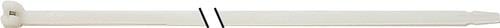 SAPISELCO 100x Kabelbinder Länge 186 mm Breite 4,5 mm natur mit Stahlnase - MET.2.2123R