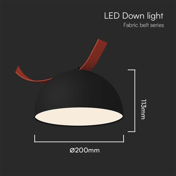 V-TAC VT-41020-B - LED-Schienenstrahler - Magnetische Stoff-Downlights - 20 Watt - 1400 Lumen -