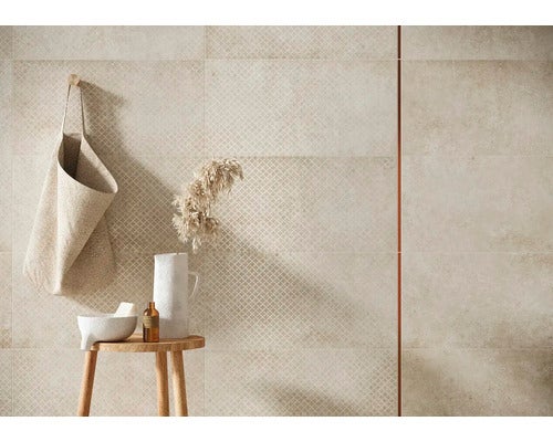 Wandfliese First Row beige 29,8x59,8cm rektifiziert