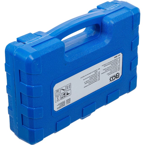 Blauer Werkzeugkoffer für Nietmutternaufsätze