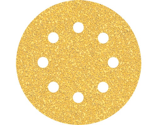 Runde Schleifscheibe mit acht Löchern