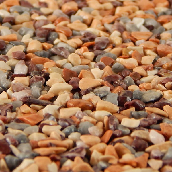 Terralith Marmor - Steinteppich mix colorato tre für 1 qm - außen -