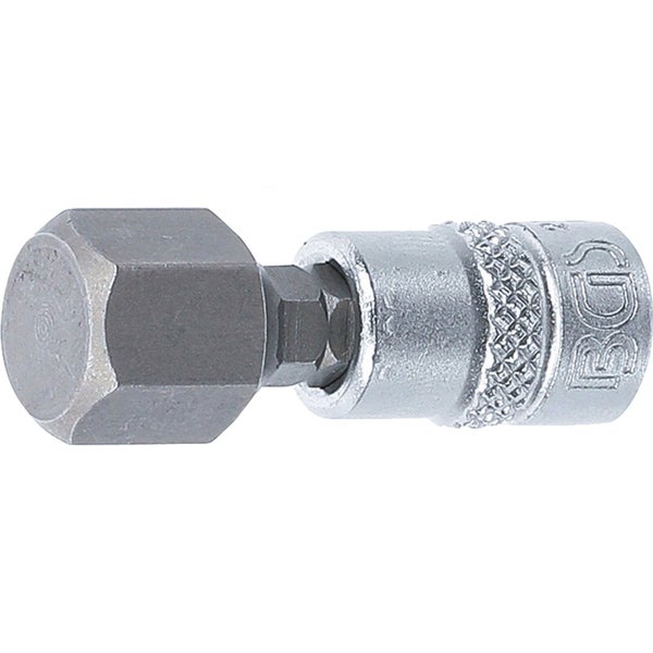 BGS Bit-Einsatz Antrieb Innenvierkant 6,3 mm (1/4) Innensechskant 12 mm - 2161-12