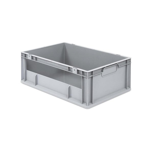 PROREGAL SuperSparSet 4x Eurobox NextGen Insight HxBxT 22 x 40 x 60 cm 44 Liter Seite Offen Eurobehälter Transportbox