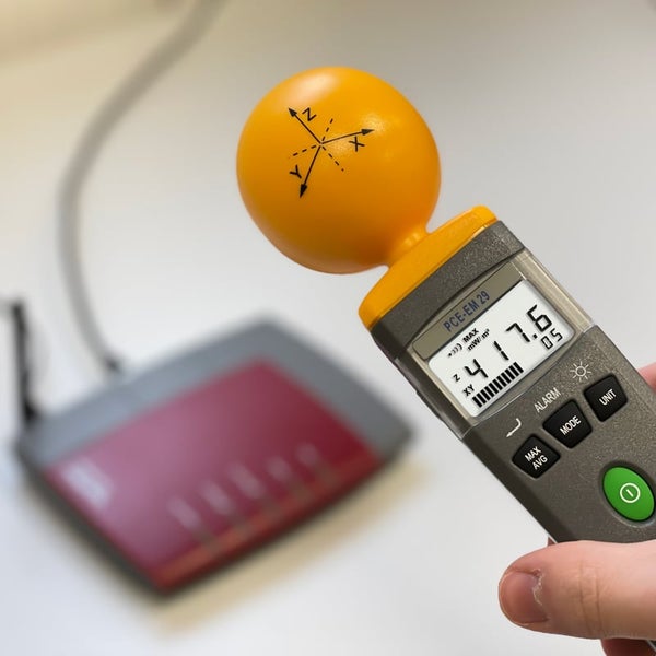 PCE Umweltmessgerät Strahlungsmessgerät PCE-EM 29 Elektrosmogmessgerät