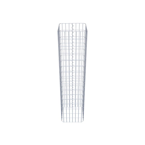 Gabionensäule 37 x 37 cm, MW 5 x 10 cm eckig - Höhe: 1,60 m