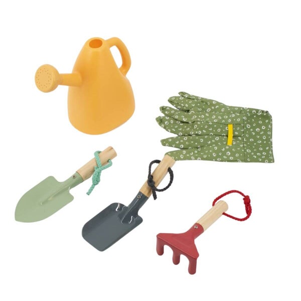 Gartenset für Kinder (6-teilig) - Grün/Gelb