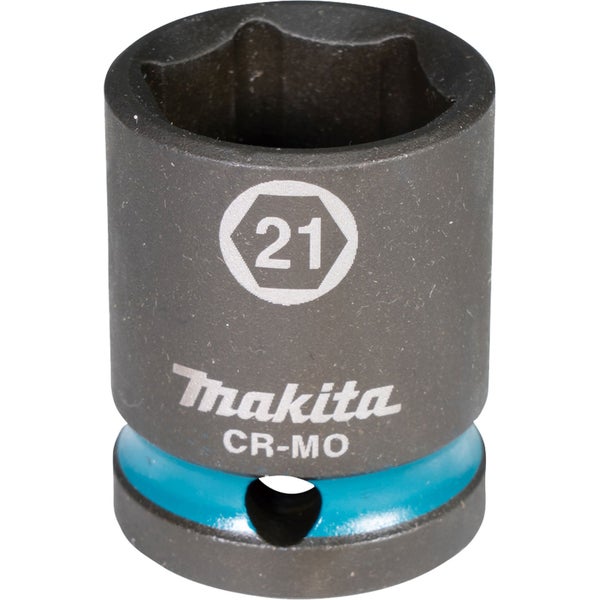 Makita E-16178 Steckschlüssel 1/2 SW21 Impact Black kurz