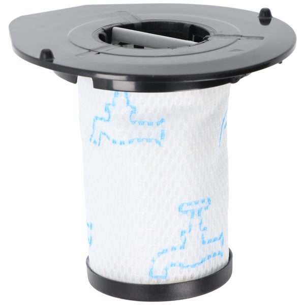 Staubsaugerfilter mit schwarzem Kunststoffrahmen