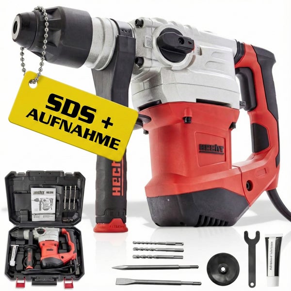 Hecht Bohrhammer mit SDS Aufnahme im Set